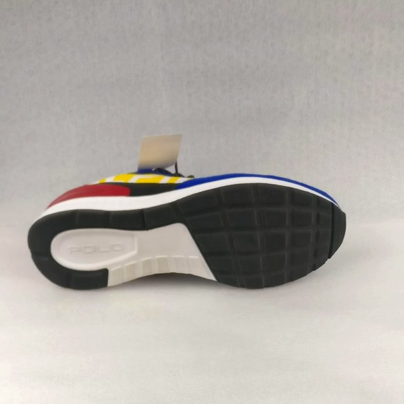 Polo Ralph Lauren Leather Suede Train-100 Tech Alpine Sneaker men14us/12uk=wmn15 - Picture 4 of 8